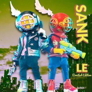 Limited Edition Sank Action Figures Future Boy & Retro Boy Bundle! Designer Toys